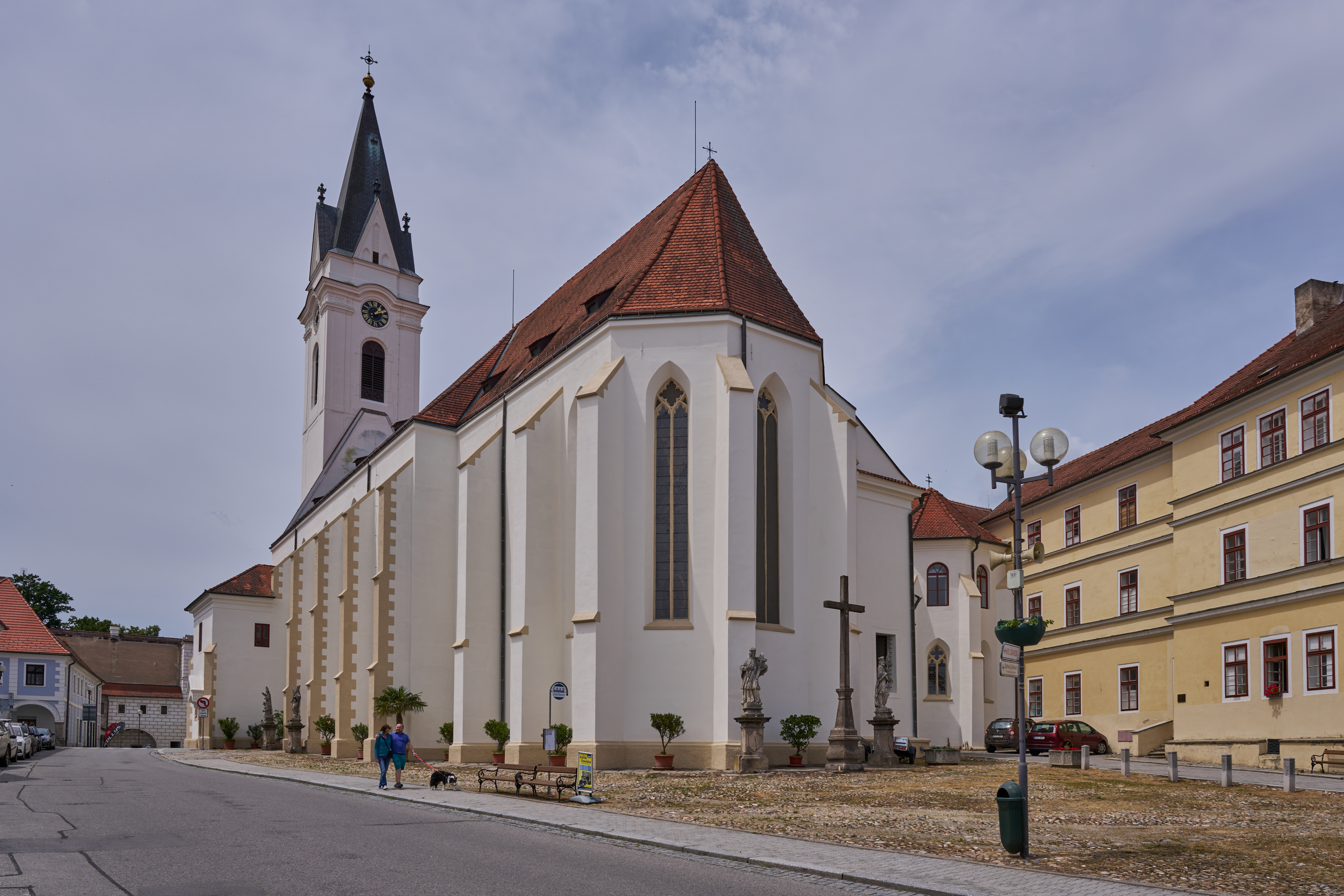 Obnova části areálu kláštera a kostela Panny Marie Královny a sv. Jiljí v Třeboni