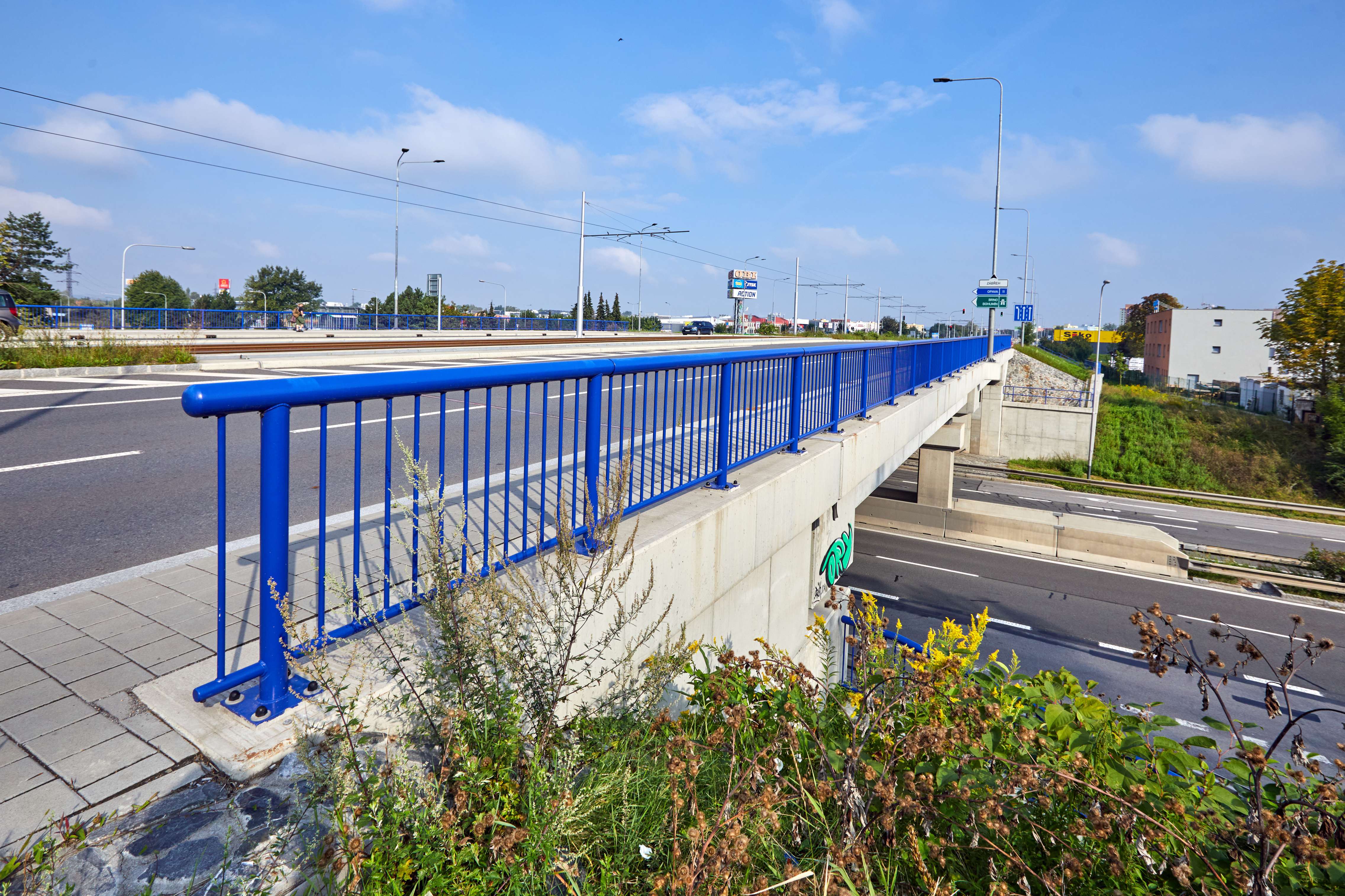 Silnice III/4787 Ostrava ul. Výškovická - rekonstrukce mostů ev.č. 4787-3.3 a 4787-4.3