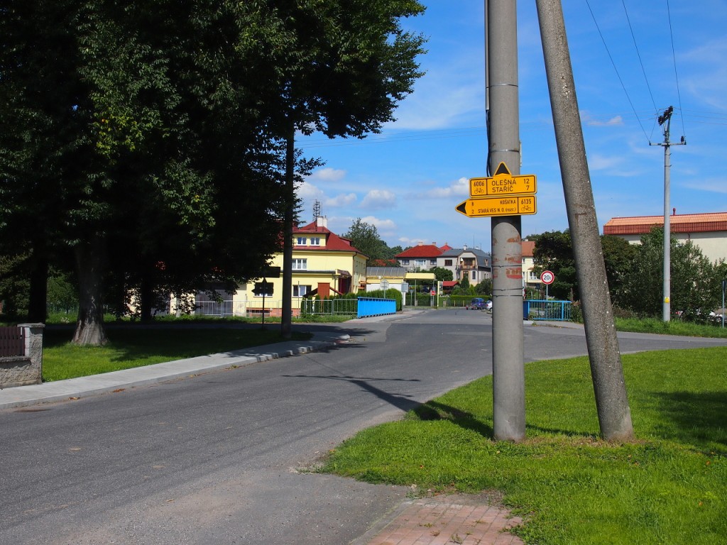 Cyklostezka Stará Ves nad Ondřejnicí - Brušperk