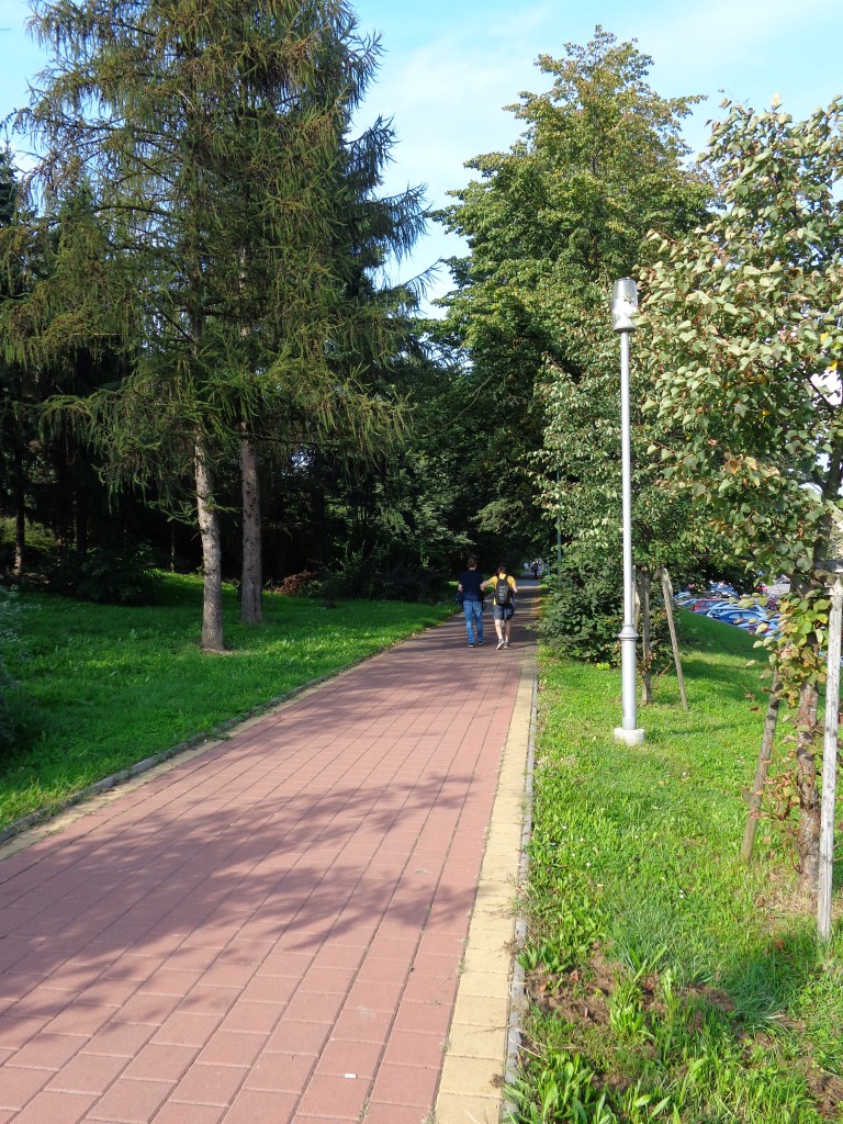 Cyklistická stezka na území MOb Ostrava Poruba ve vazbě na MOb Krásné Pole