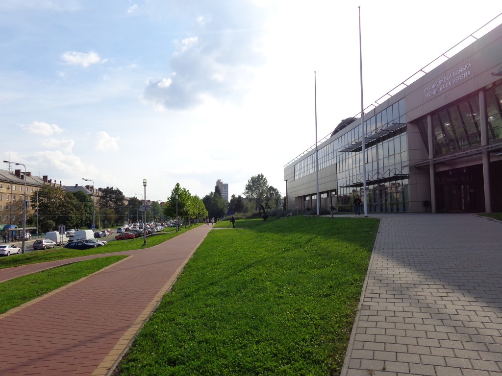 Cyklistická stezka na území MOb Ostrava Poruba ve vazbě na MOb Krásné Pole