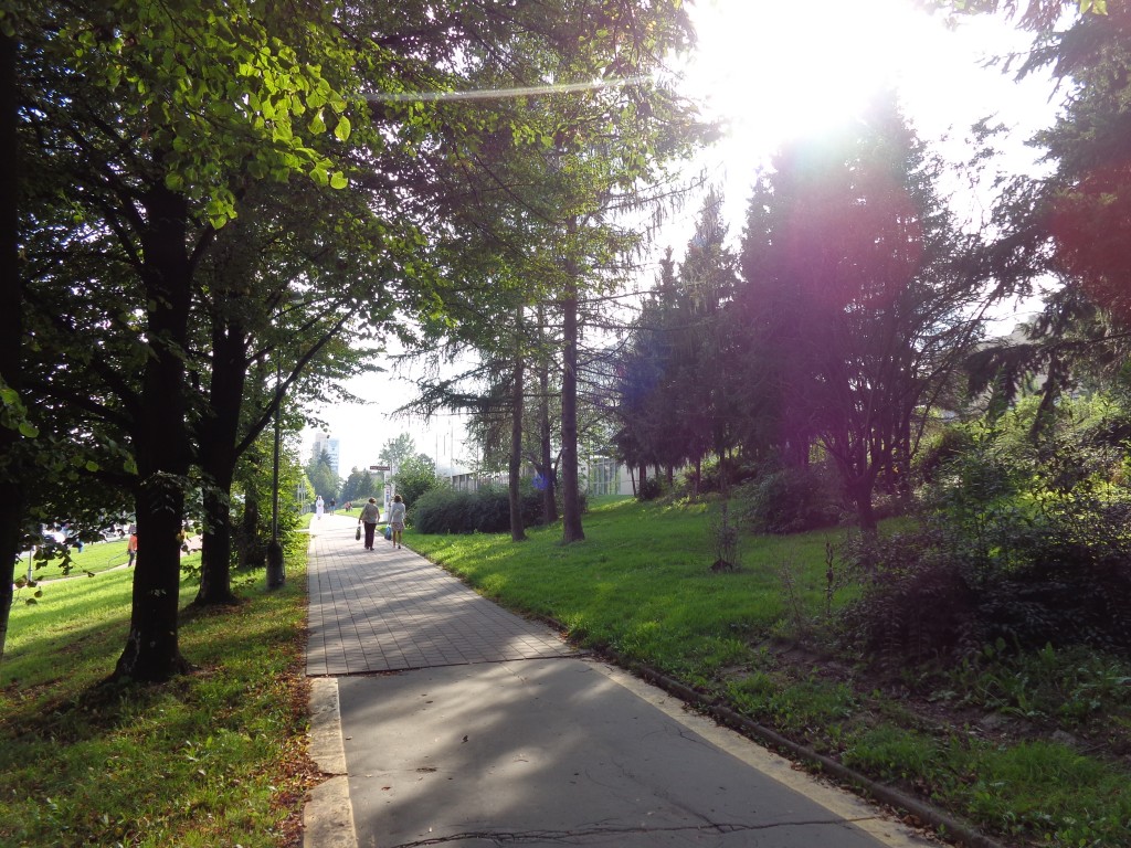 Cyklistická stezka na území MOb Ostrava Poruba ve vazbě na MOb Krásné Pole