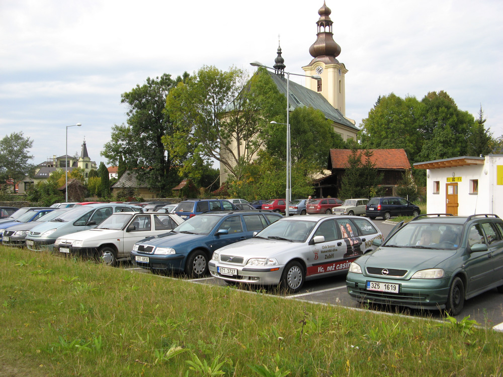 Parkoviště Sokolská
