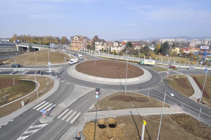 Liberec - přestavba křižovatky I/35 a III/2784