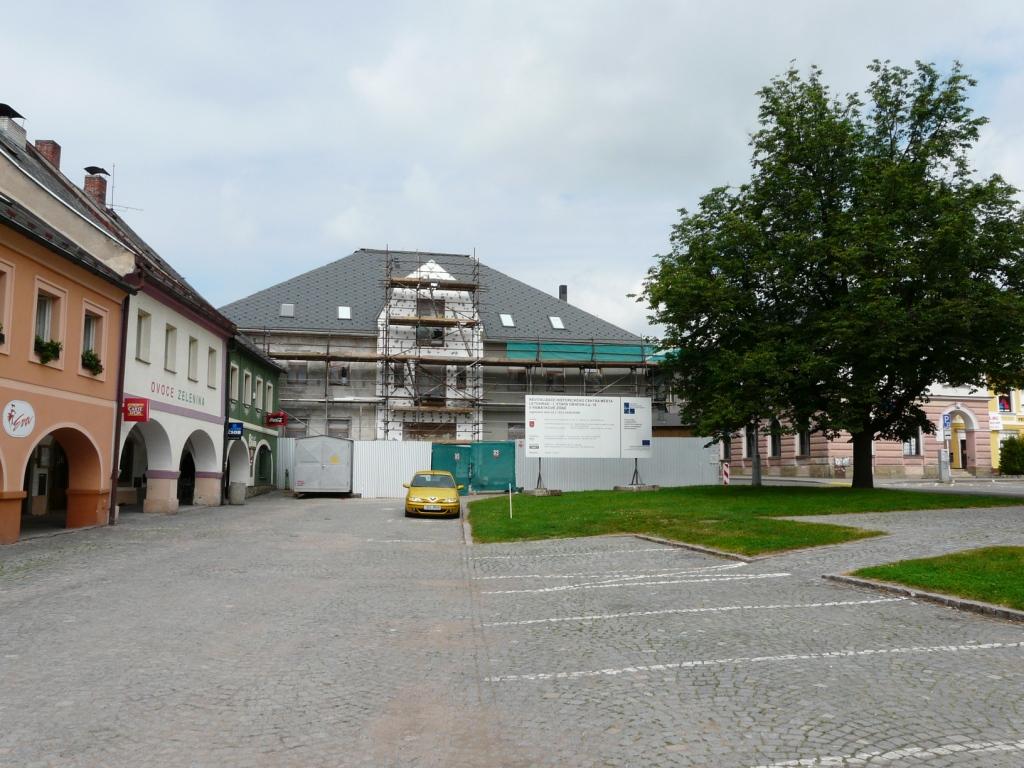 Revitalizace historického centra města Letohrad - 1. etapa Obnova č.p. 10 v památkové zóně