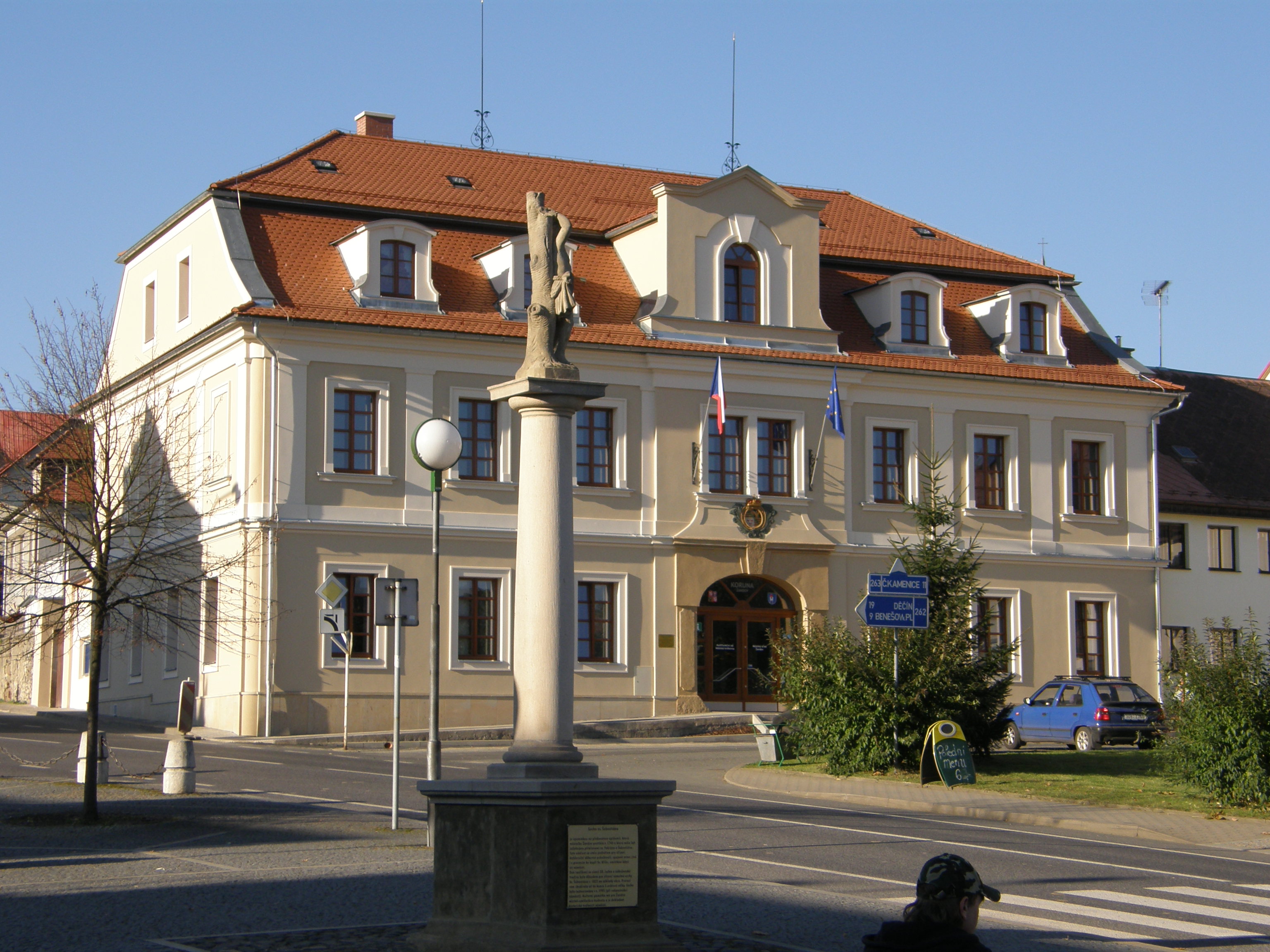 Rekonstrukce a dostavba objektu Koruna v Žandově u České Lípy