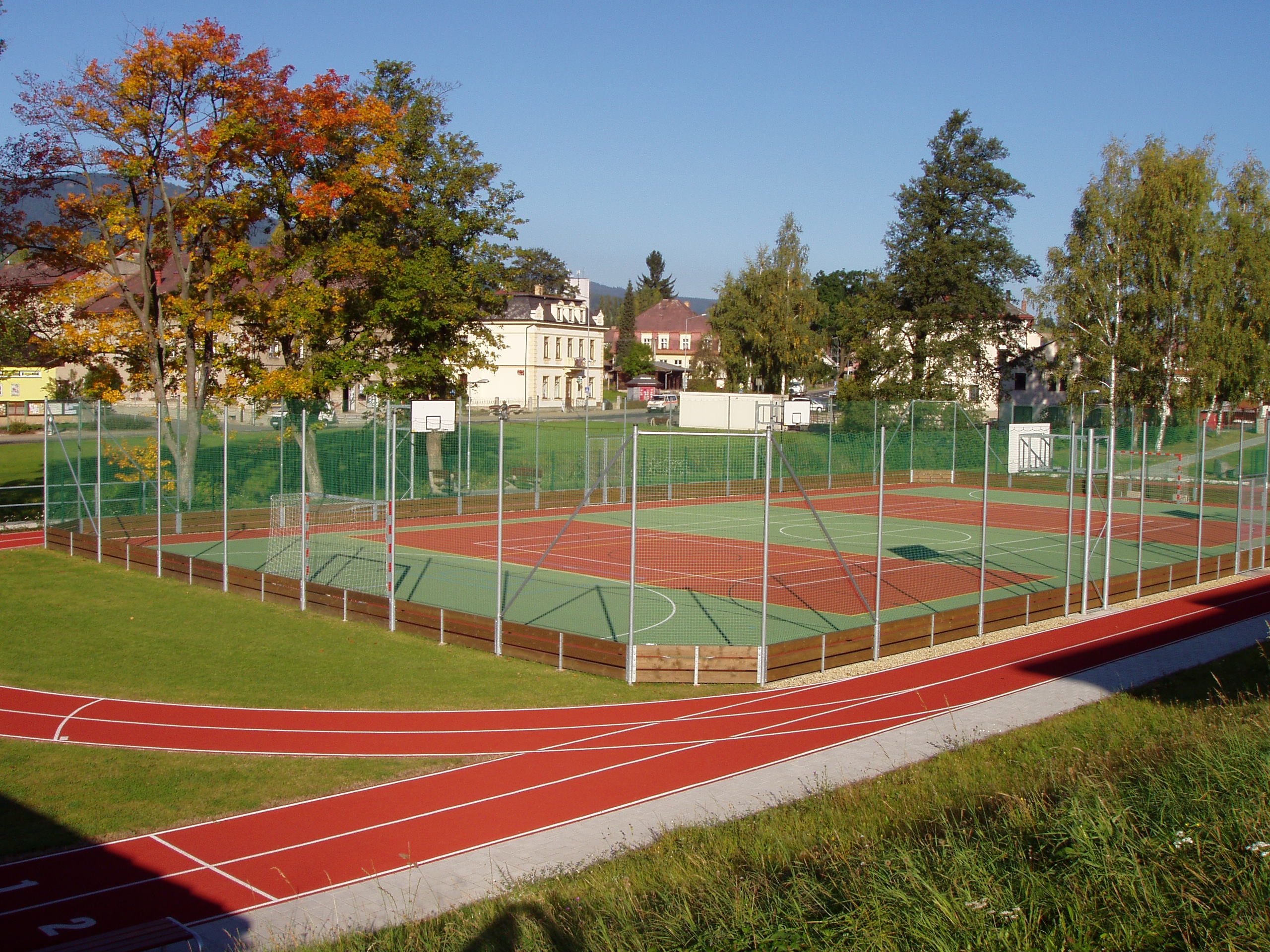 Víceúčelové sportoviště - Červená Voda