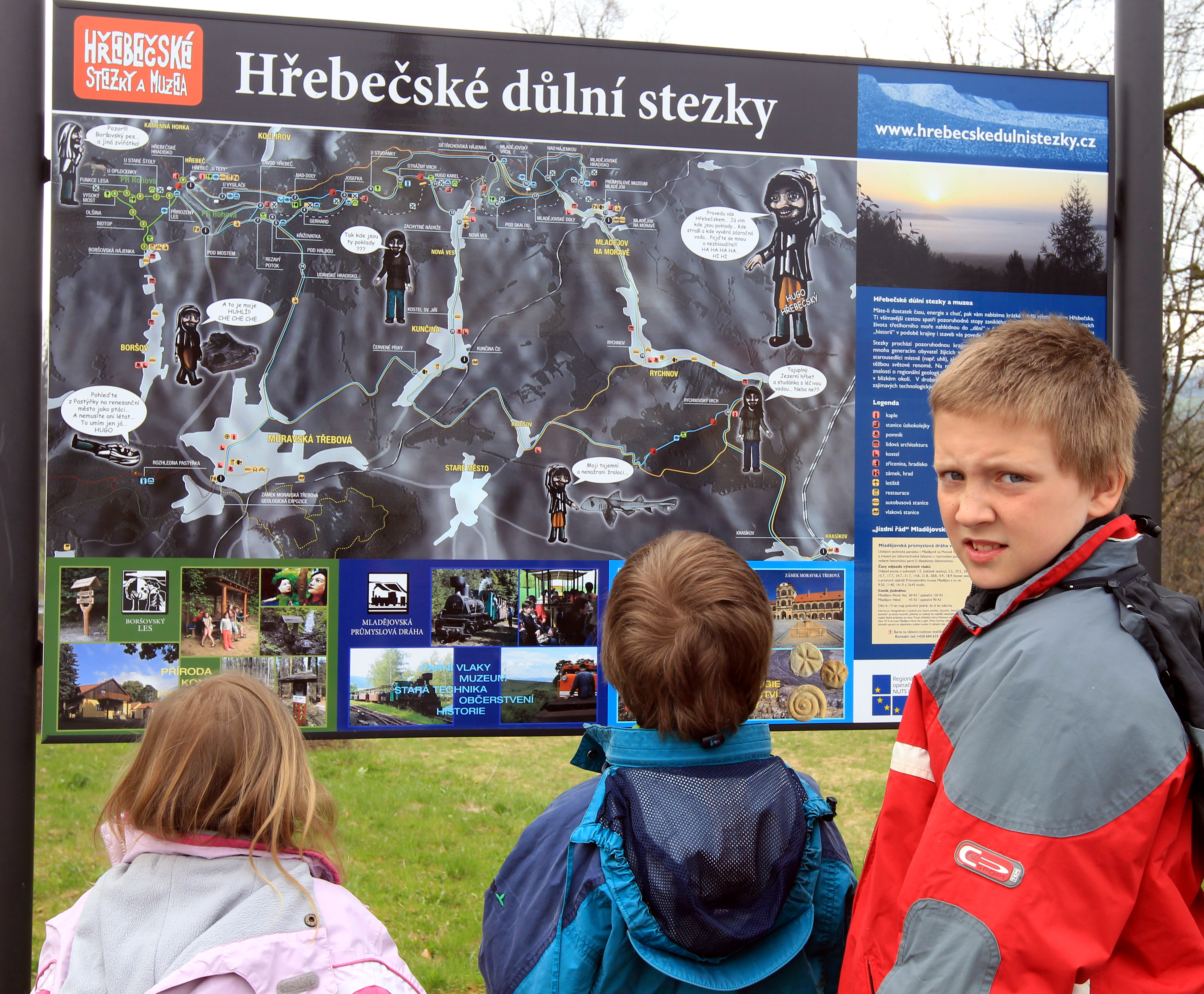 Hřebečské důlní stezky