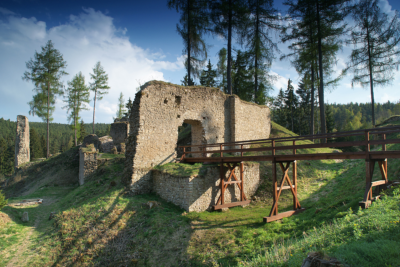 Konzervace hradu Pořešín - 2. etapa