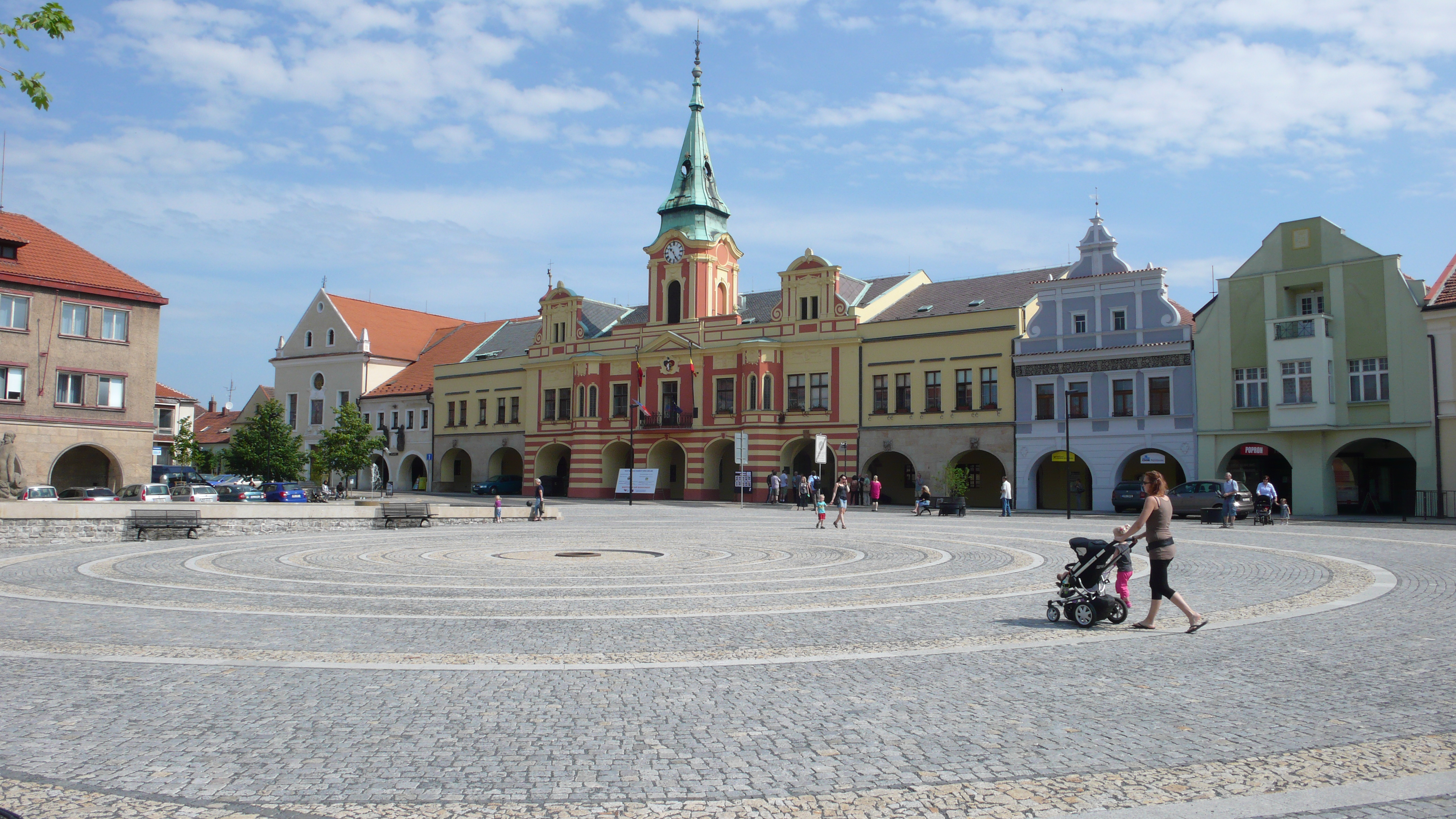 Revitalizace náměstí Míru Mělník