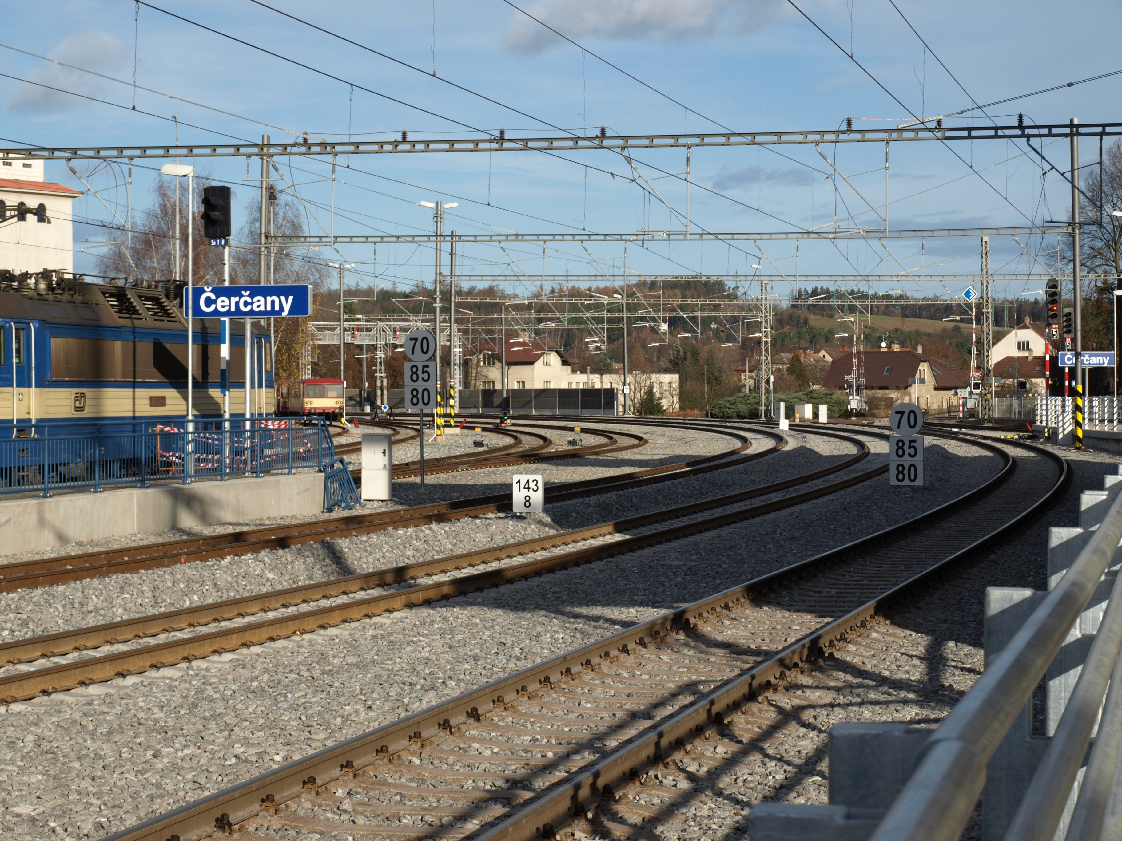 Optimalizace trati Benešov u Prahy - Strančice