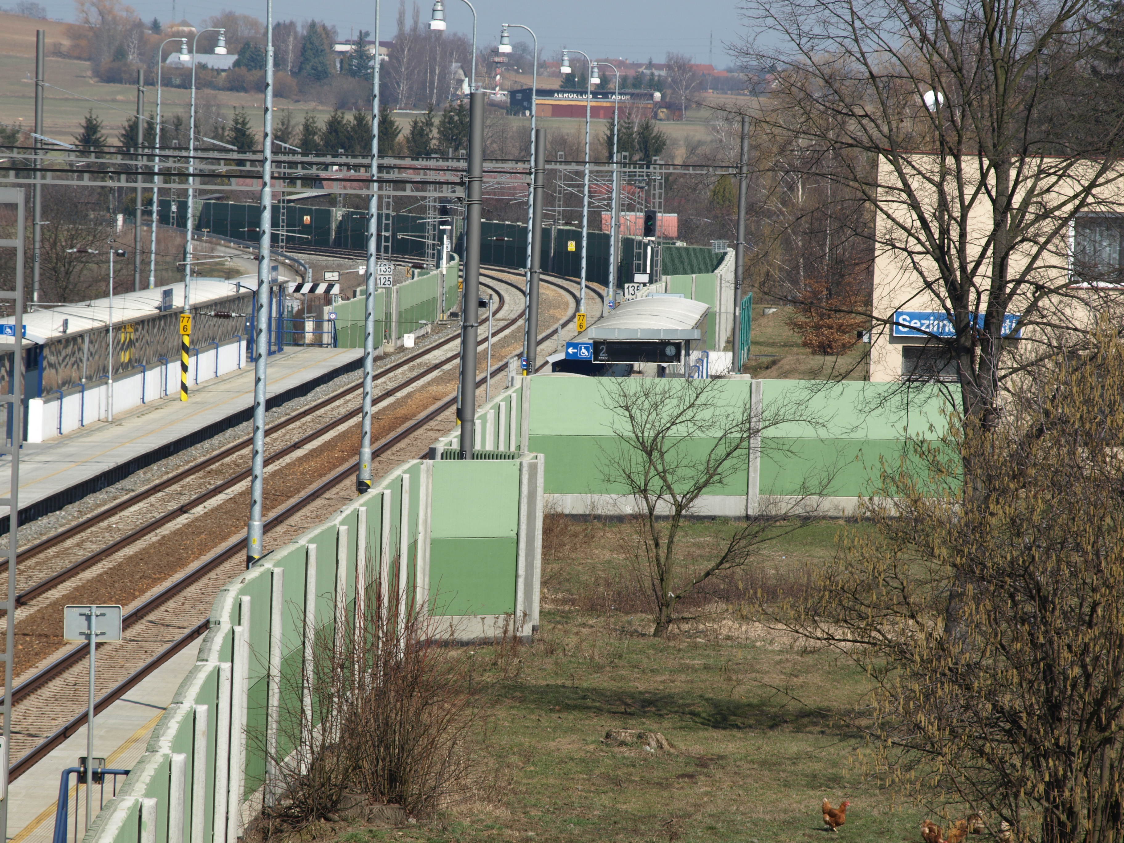 Modernizace trati Veselí nad Lužnicí - Tábor, 1. část, úsek Doubí u Tábora - Tábor