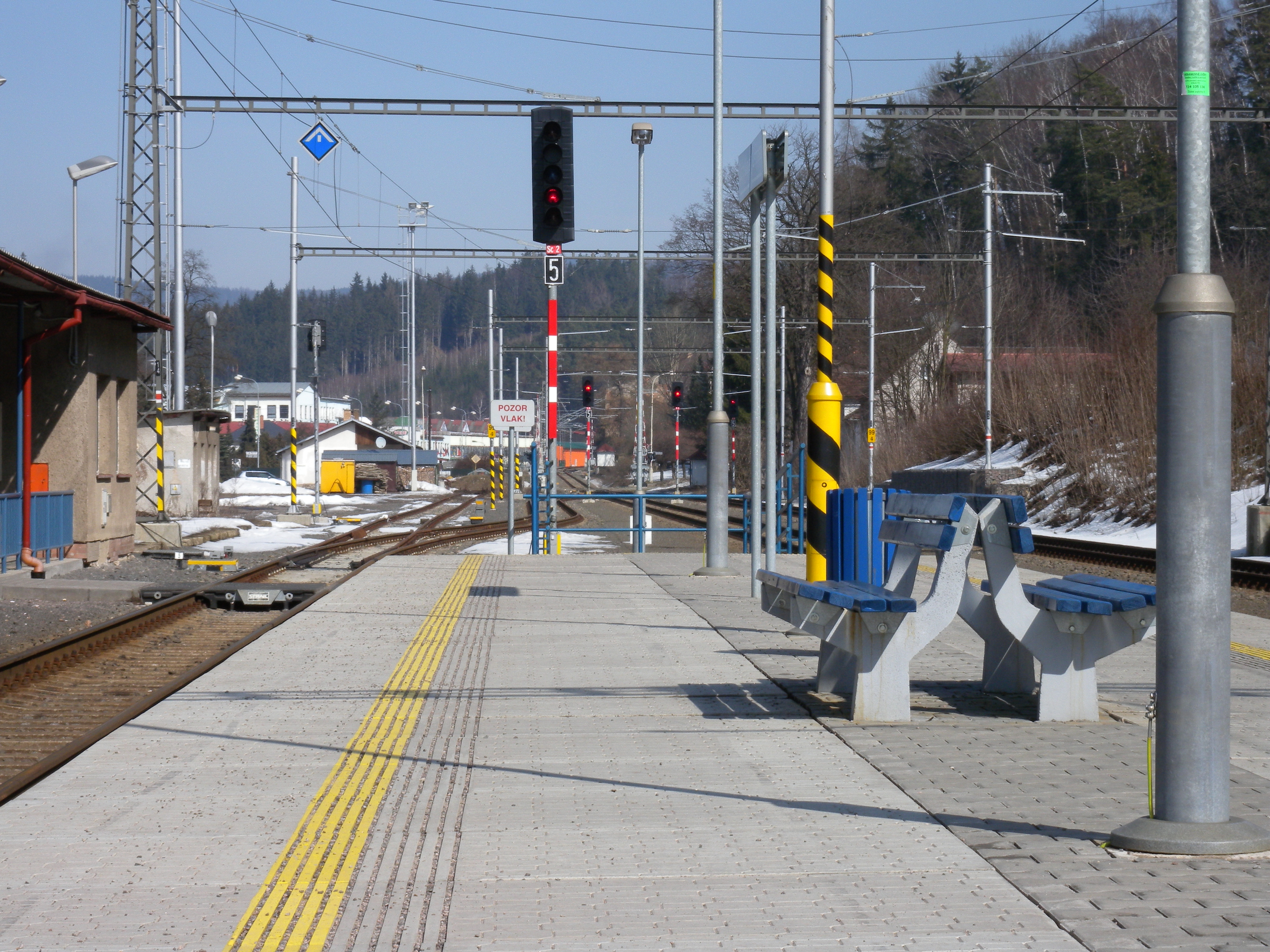 Elektrizace trati včetně PEÚ Letohrad-Lichkov st.hr., 1. stavba Letohrad (mimo) - Lichkov st. hr.