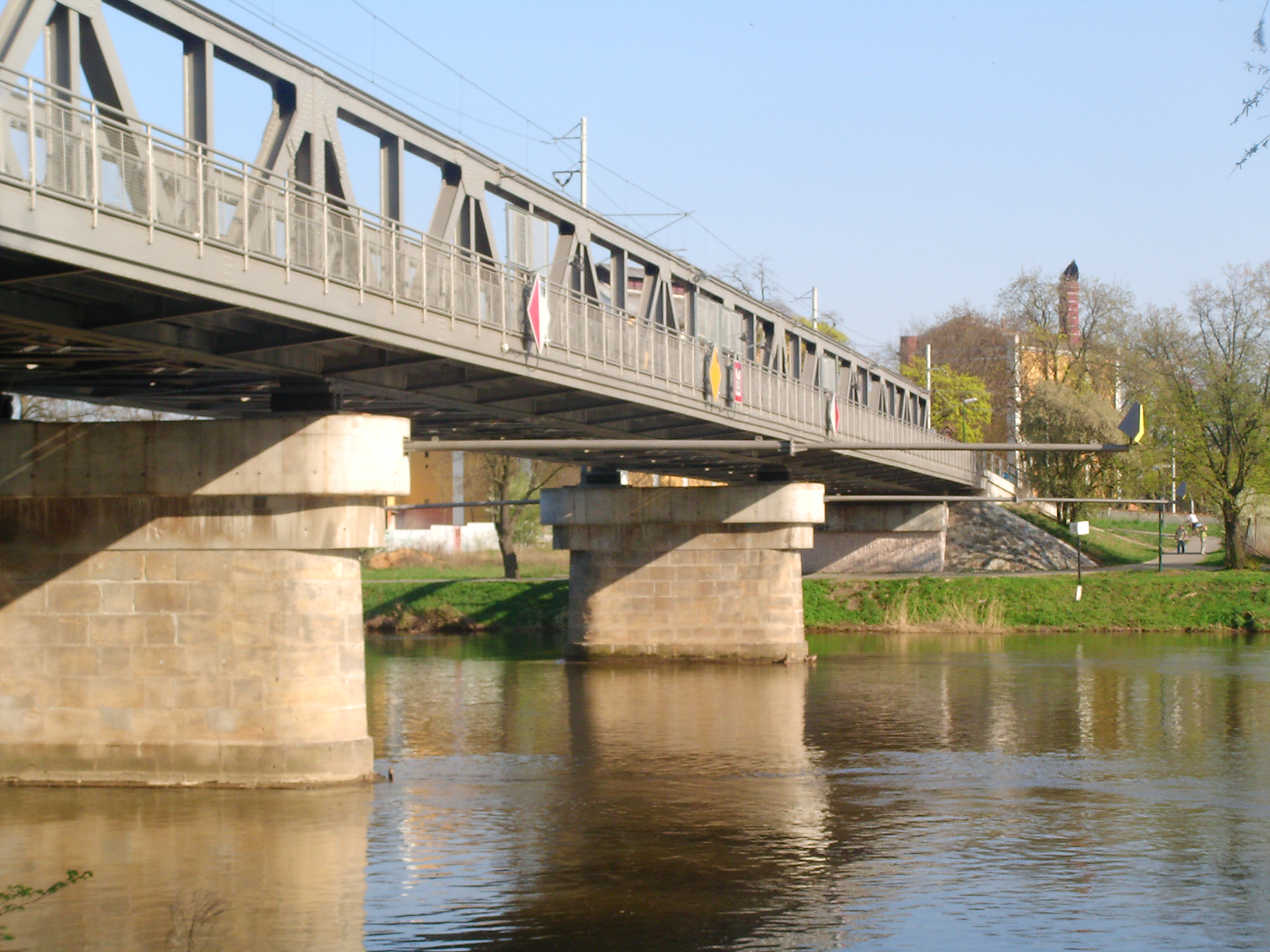 Rekonstrukce železničního mostu Nymburk