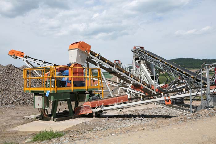 Recyklace stavebních a demoličních odpadů Čkyně