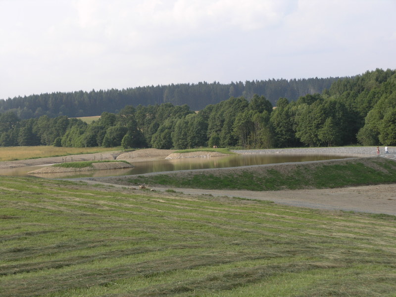 Revitalizační nádrž v Rýmařově