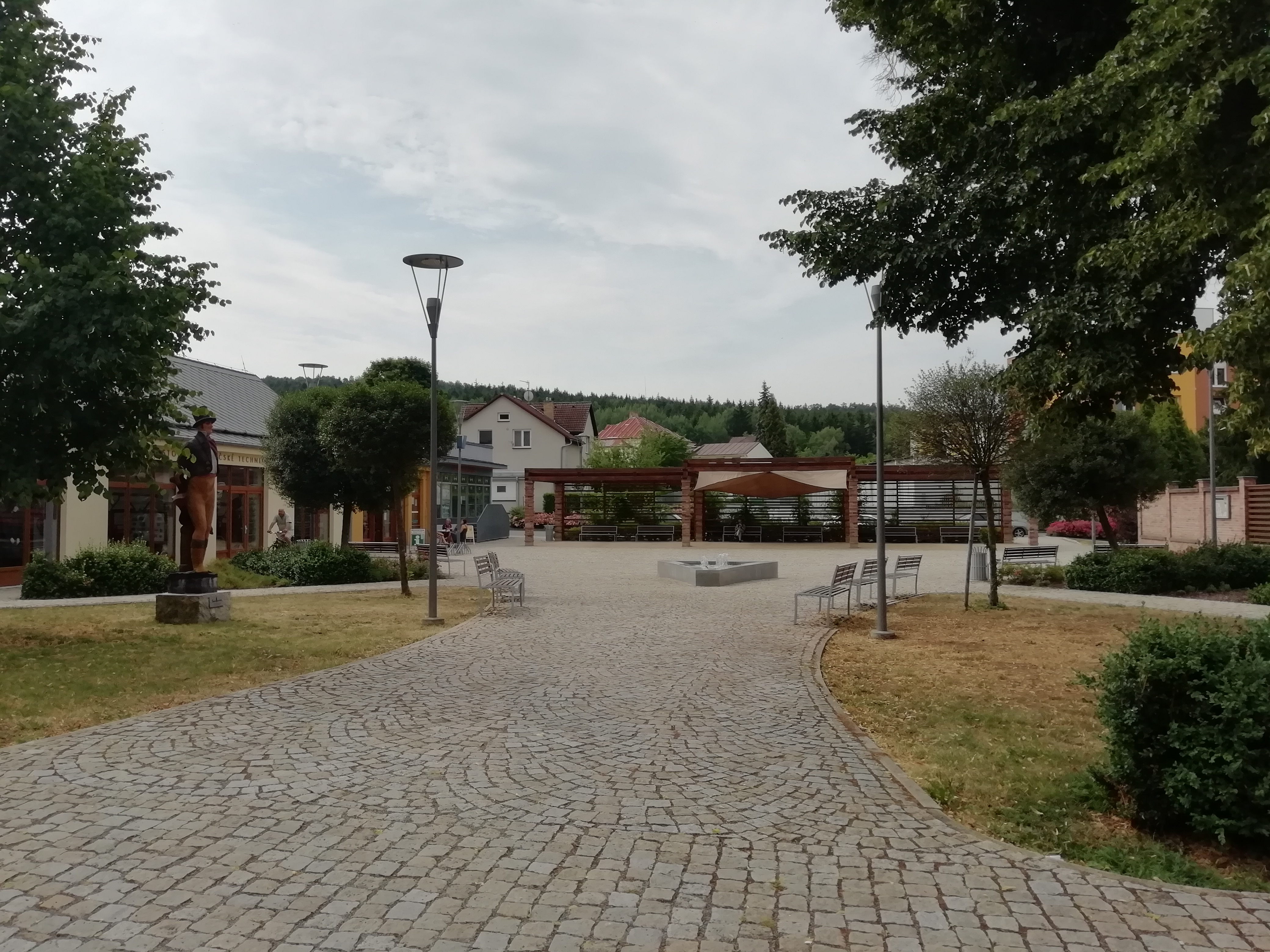 Revitalizace centra Konstantinových Lázní I. etapa