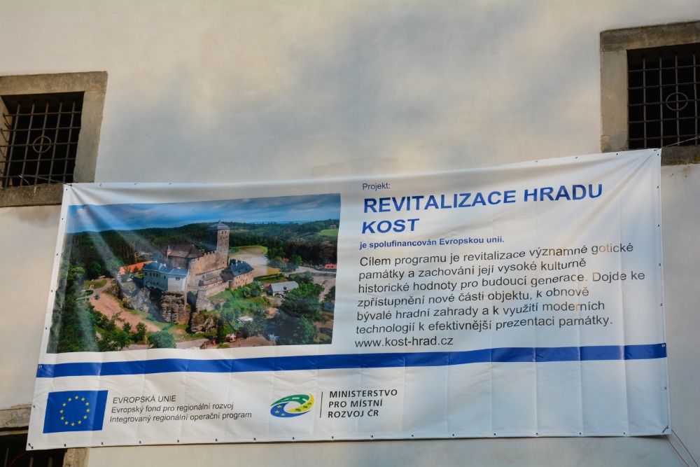Revitalizace hradu Kost