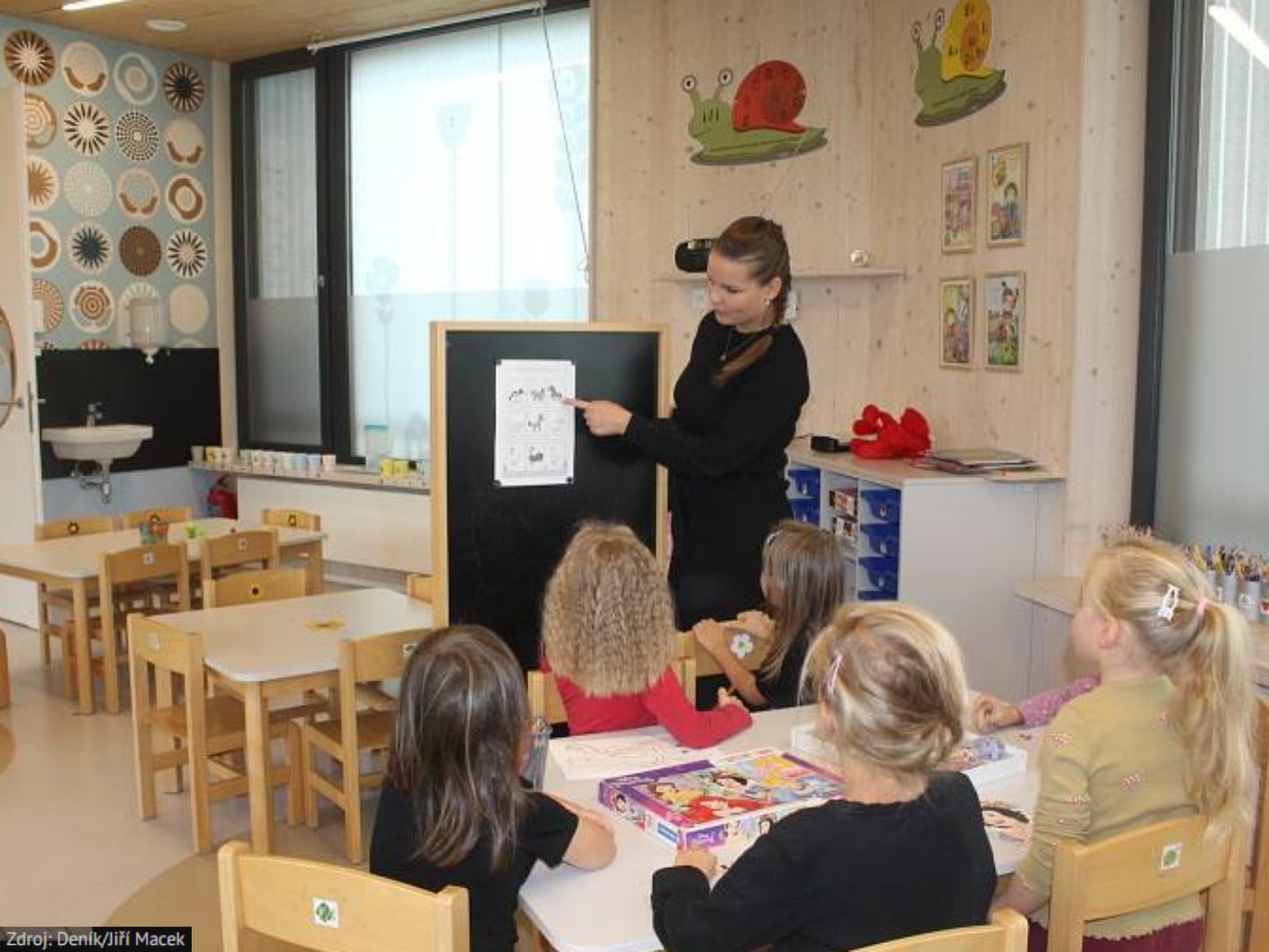 Novostavba Mateřské školy Všetaty-Přívory