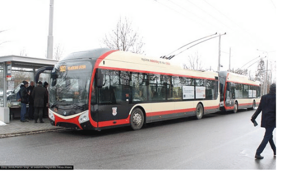 Rozšíření trolejbusové dopravy Jihlava - sever