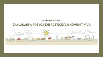 Zakládání a rozvoj energetických komunit