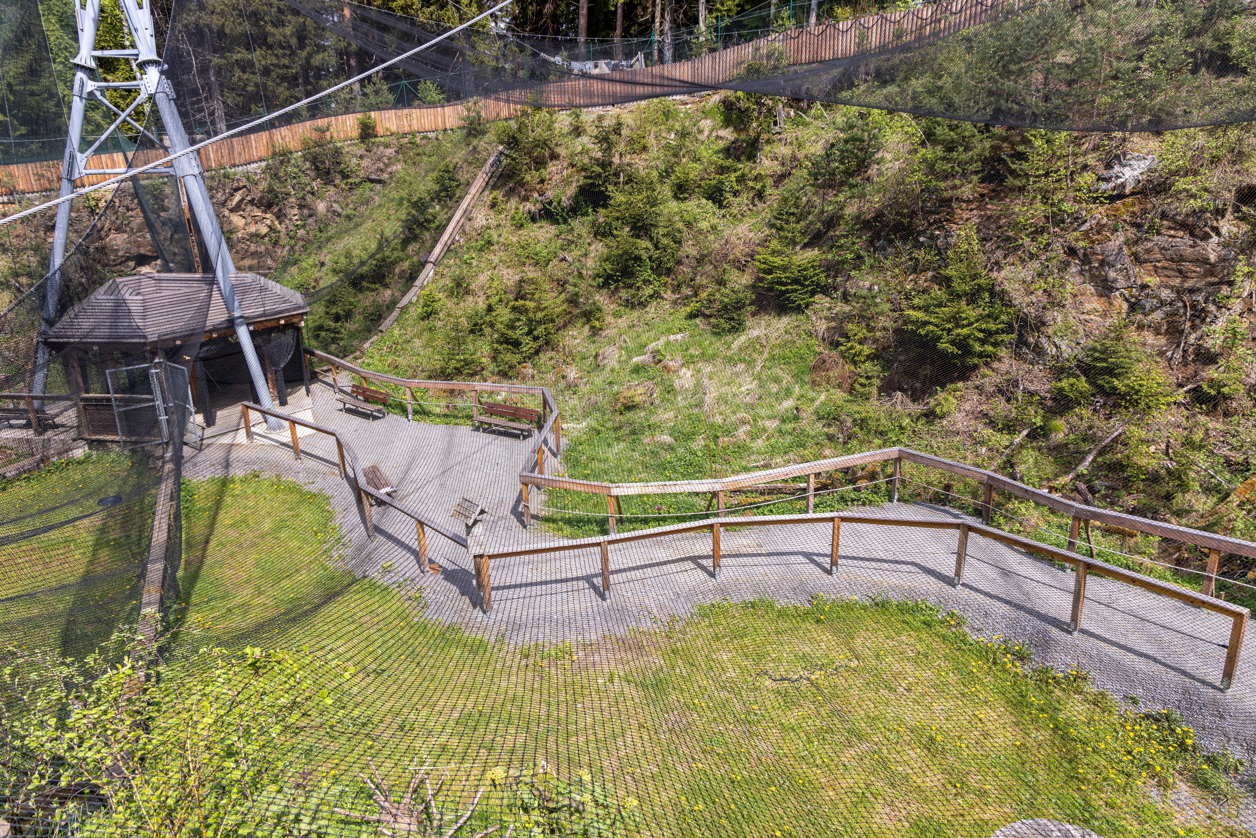 Informační centrum-soví voliery Borová Lada