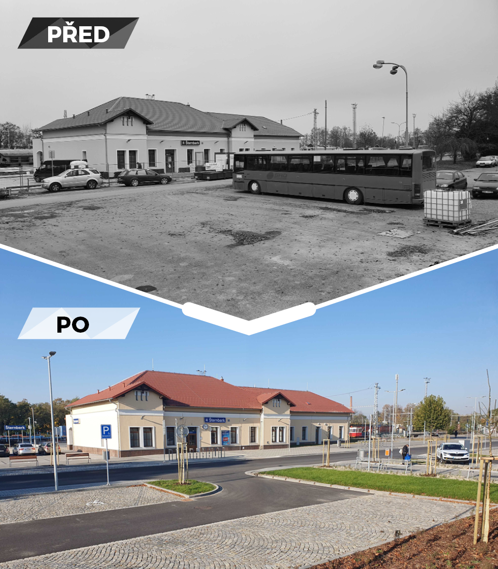 Revitalizace autobusových nádraží ve Šternberku