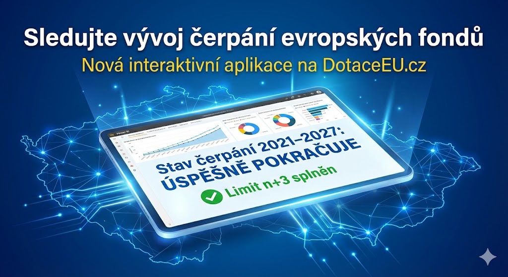 Prozkoumejte evropské dotace do detailu: Nová aplikace nabízí maximální interaktivitu a hloubkový po