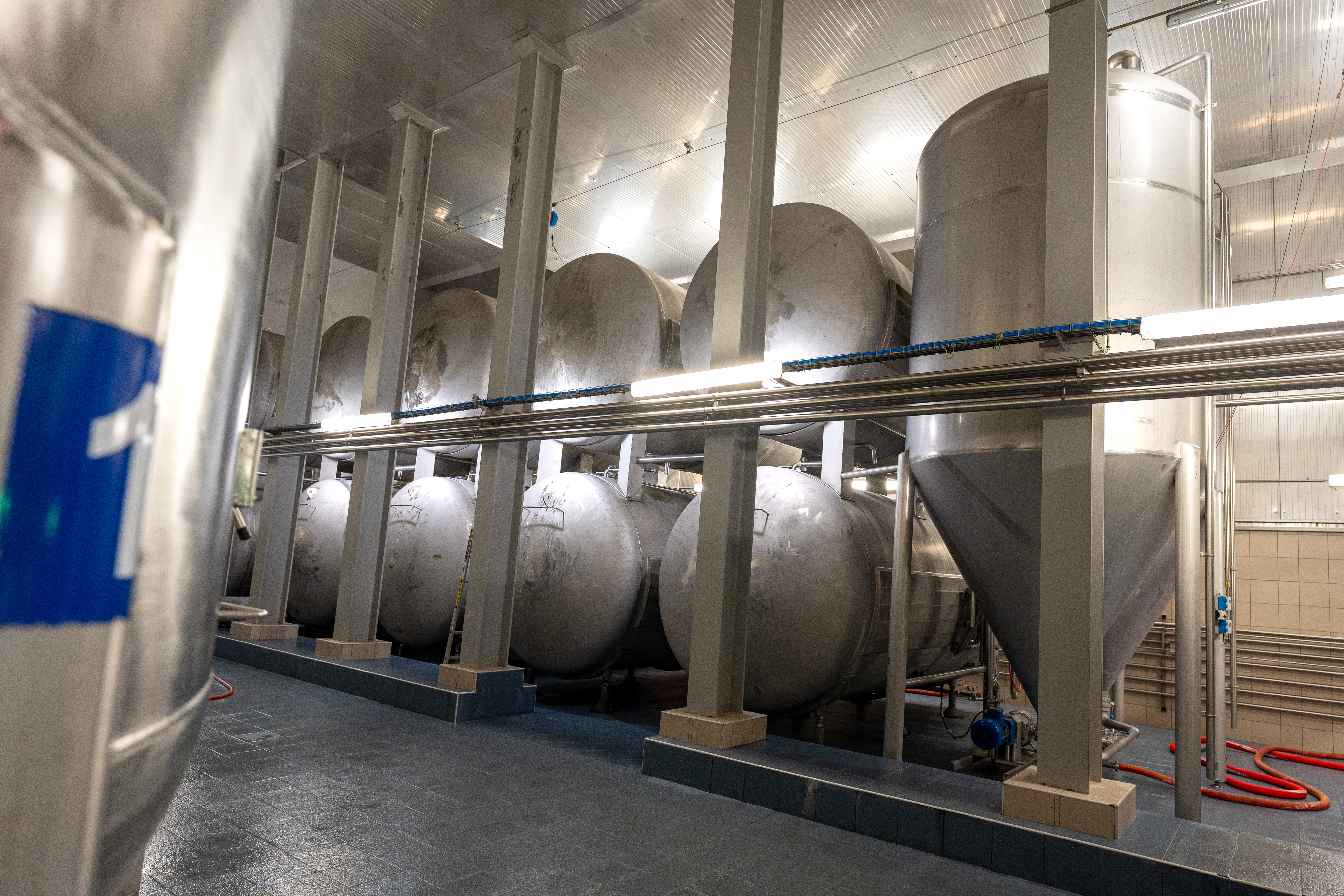 Rekonstrukce objektu pro umístnění přetlačných a ležáckých tanků