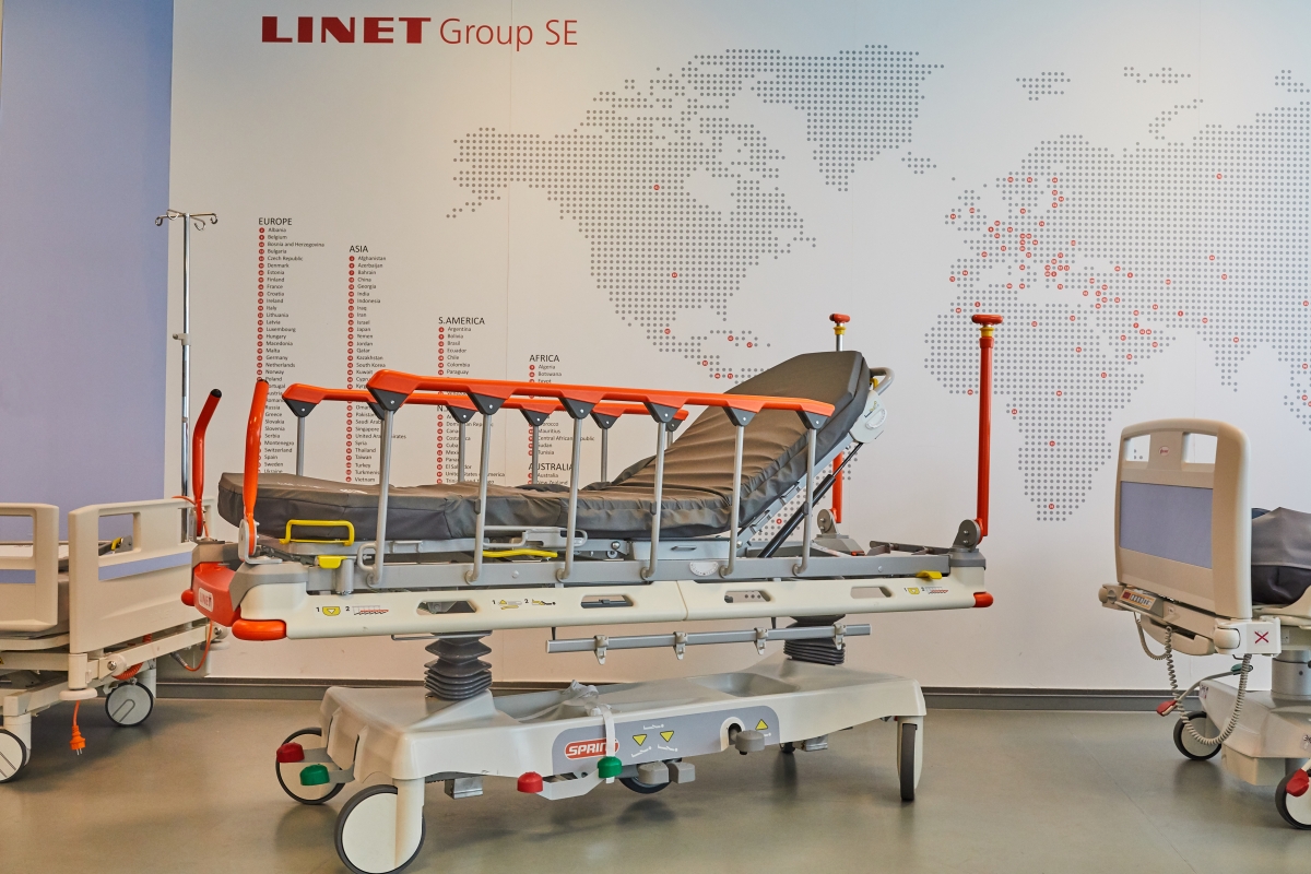 Nový stretcher -  inovativní transportní lůžko