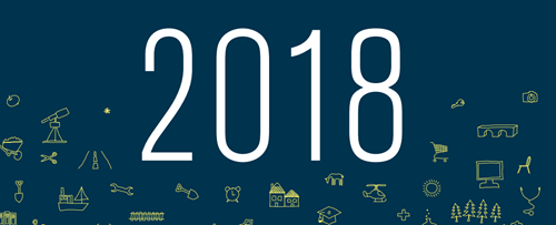 Nástěnný kalendář na rok 2018