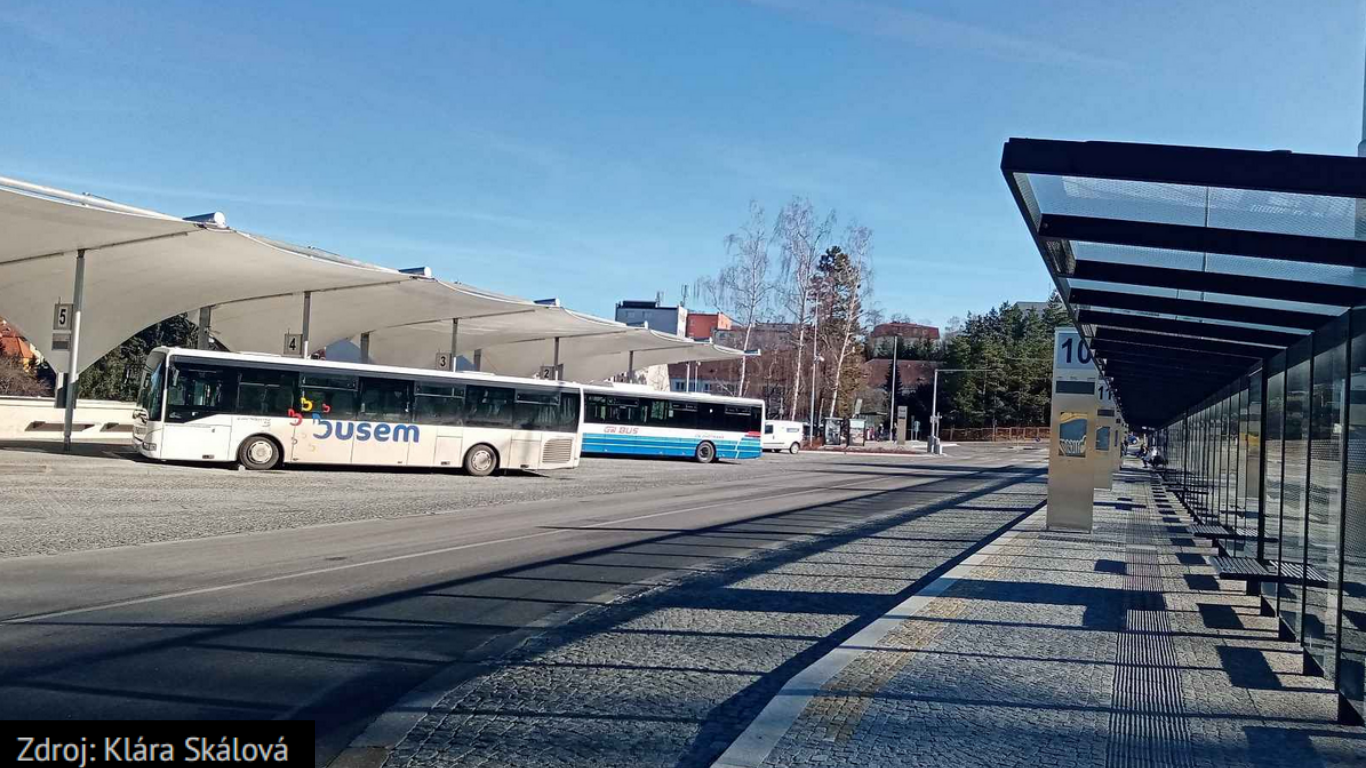Kde fondy EU pomáhají: Wi-fi i kamery. Autobusové nádraží v Českém Krumlově je plné vymožeností
