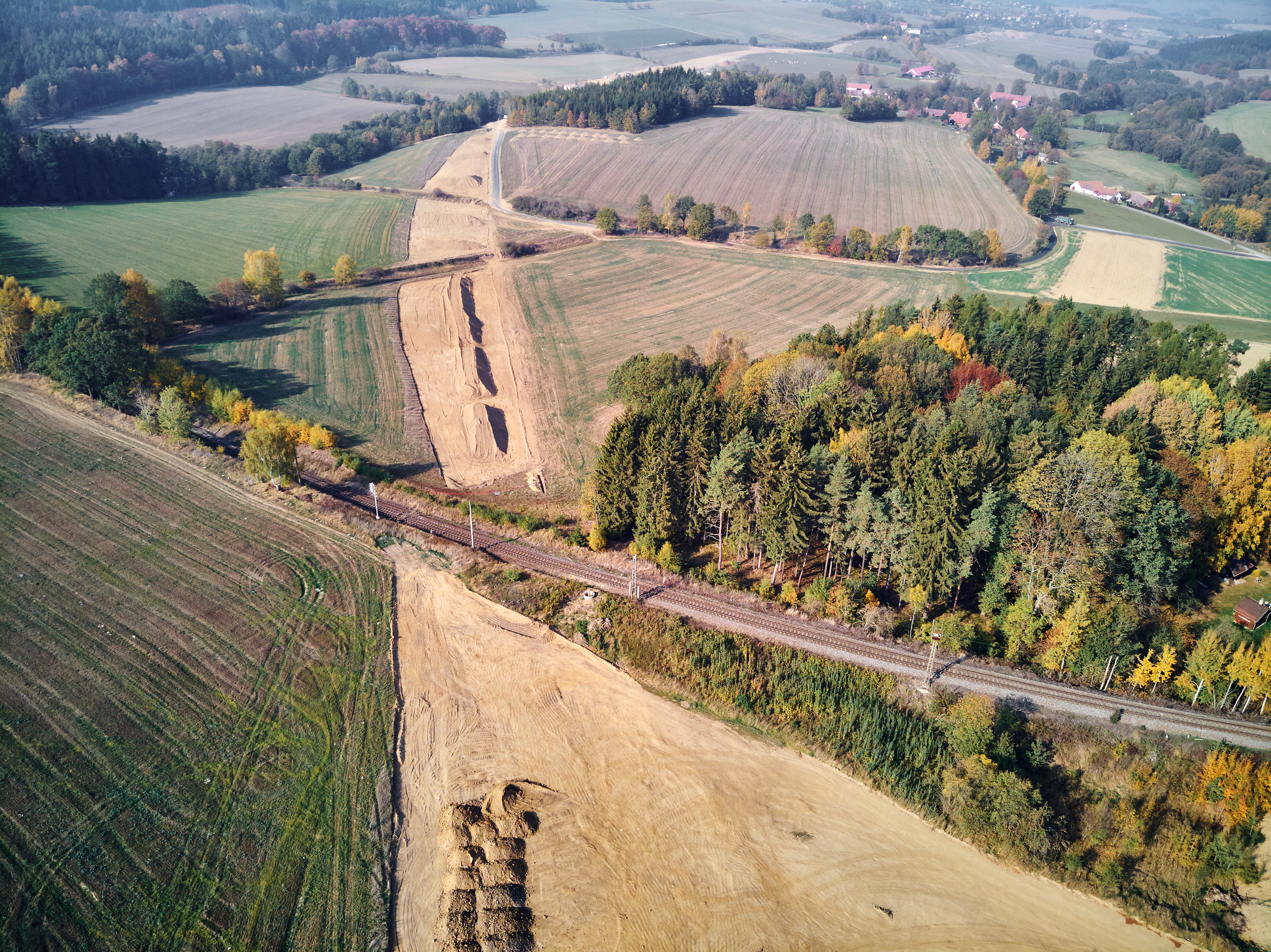 Modernizace trati Sudoměřice - Votice