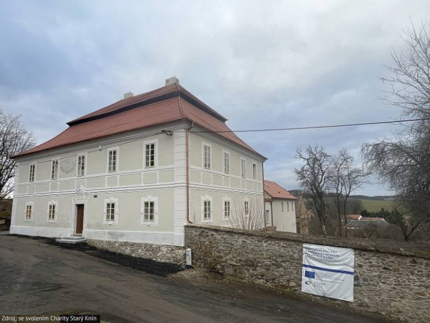 Kde fondy EU pomáhají: Budova fary v Maršovicích