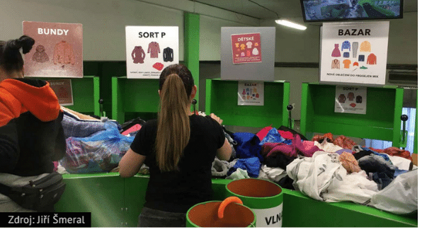 Pořízení strojního zařízení na třídění textilního a oděvního odpadu