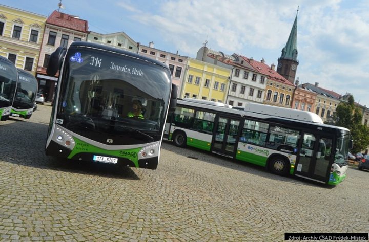 Evropské fondy pomáhají: Prvenství mezi českými městy. Ve Frýdku-Místku autobusy nekouří