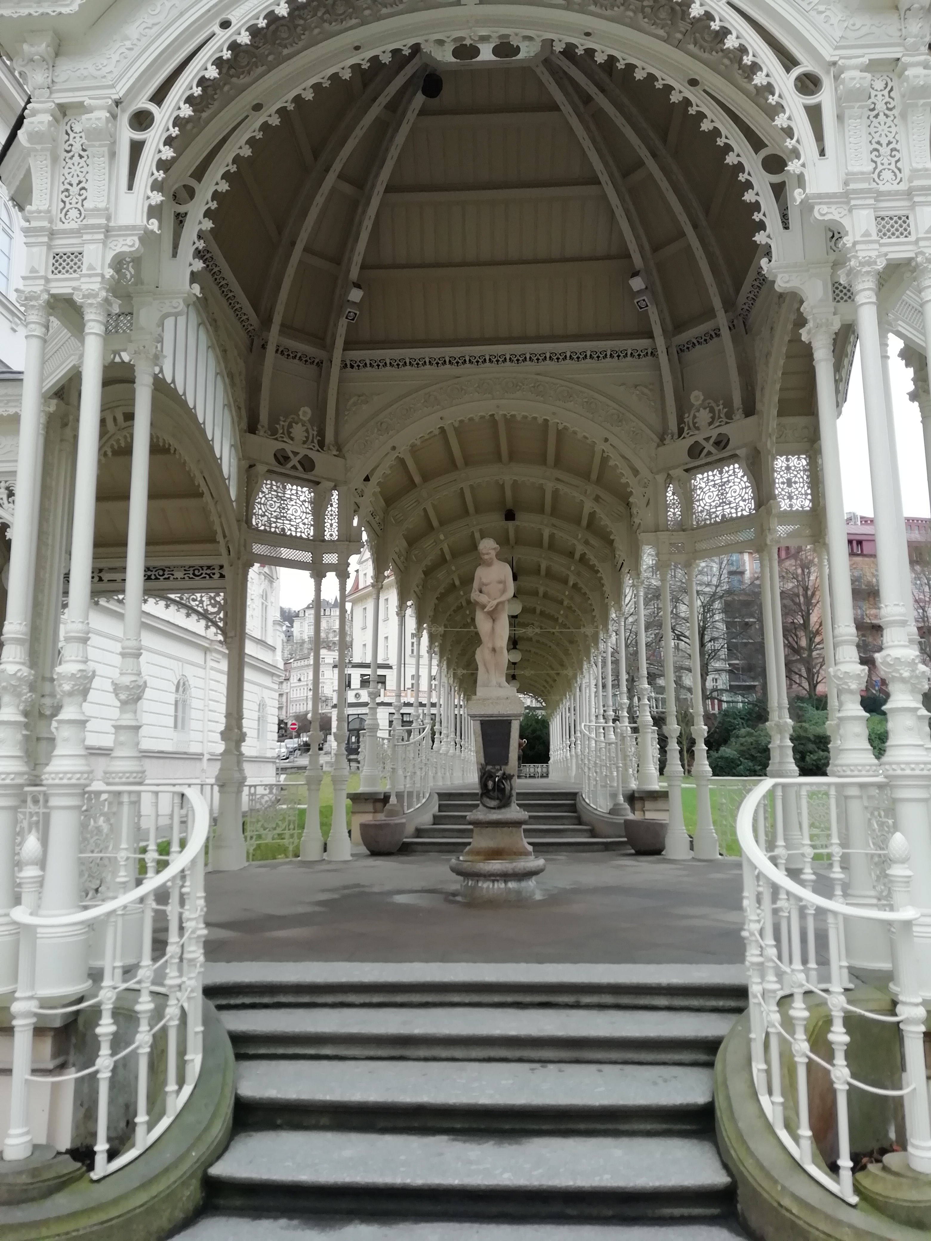 Karlovy Vary - Sadová kolonáda - dílčí úprava