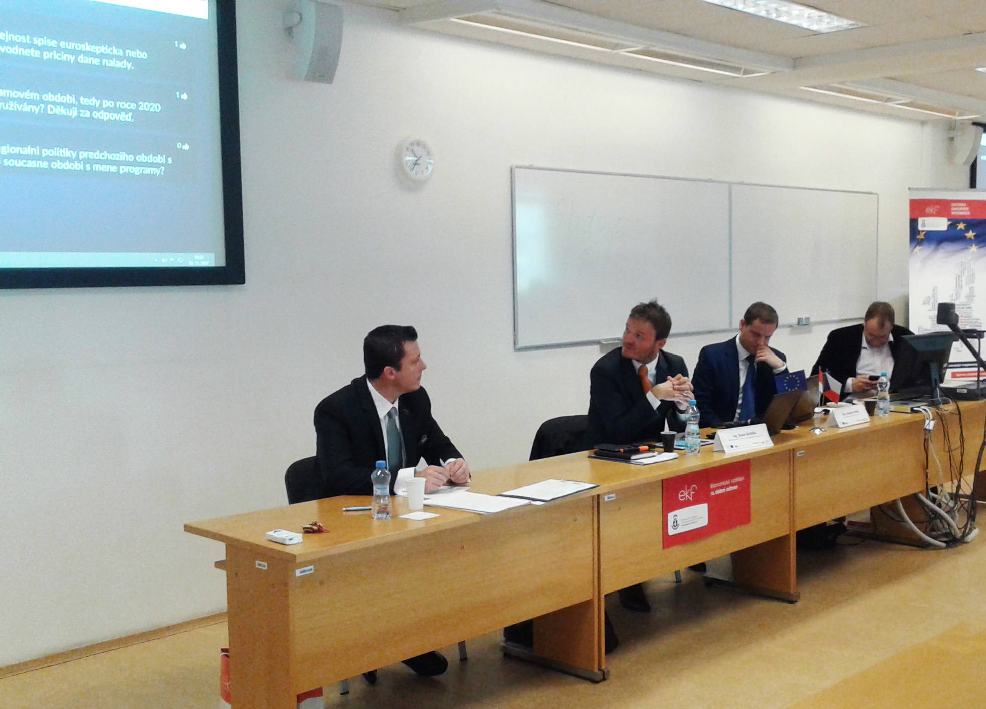 Studenti debatovali o budoucnosti kohezní politiky po roce 2020