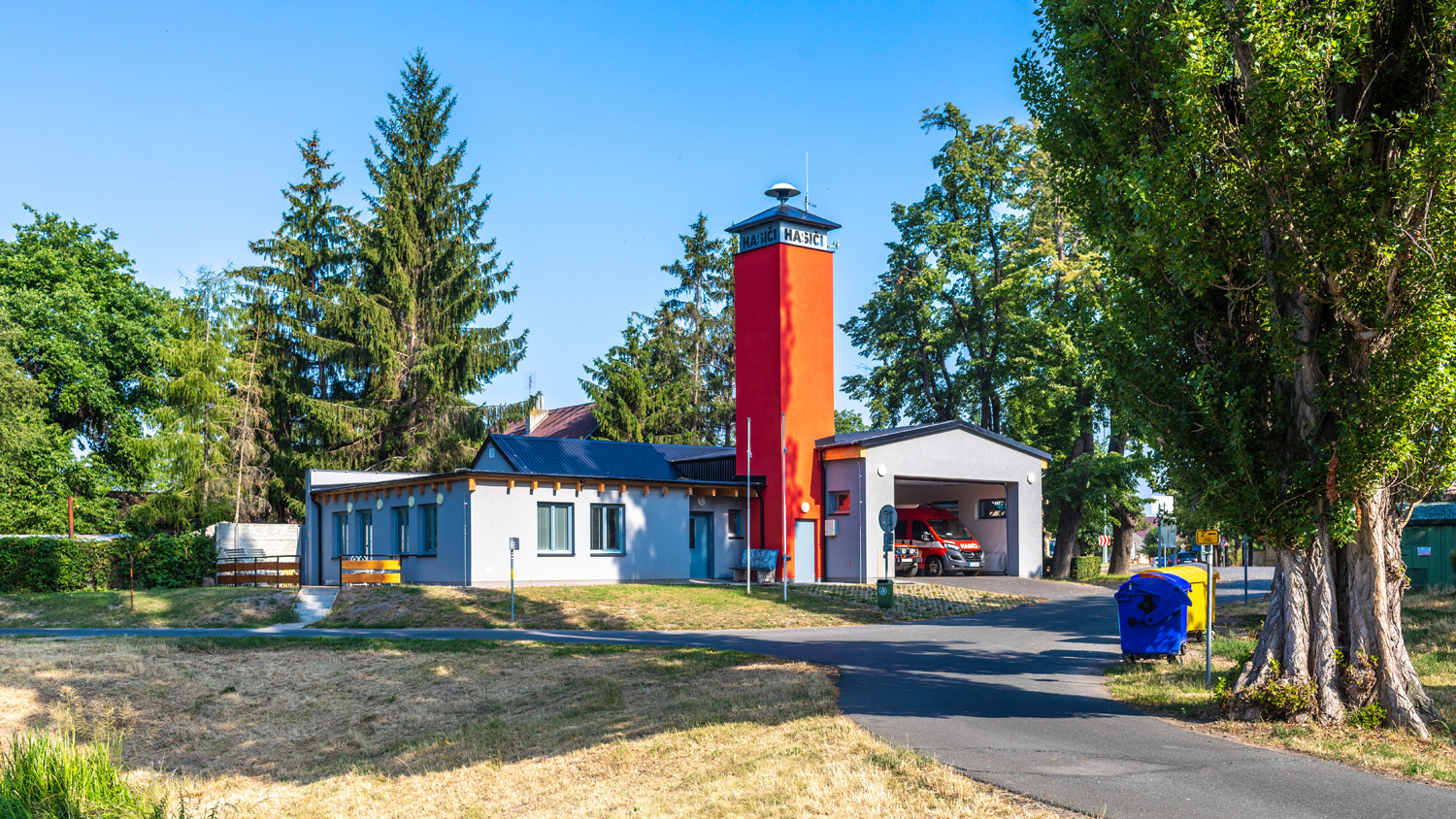 Hasičská zbrojnice Poděbrady - Velké Zboží