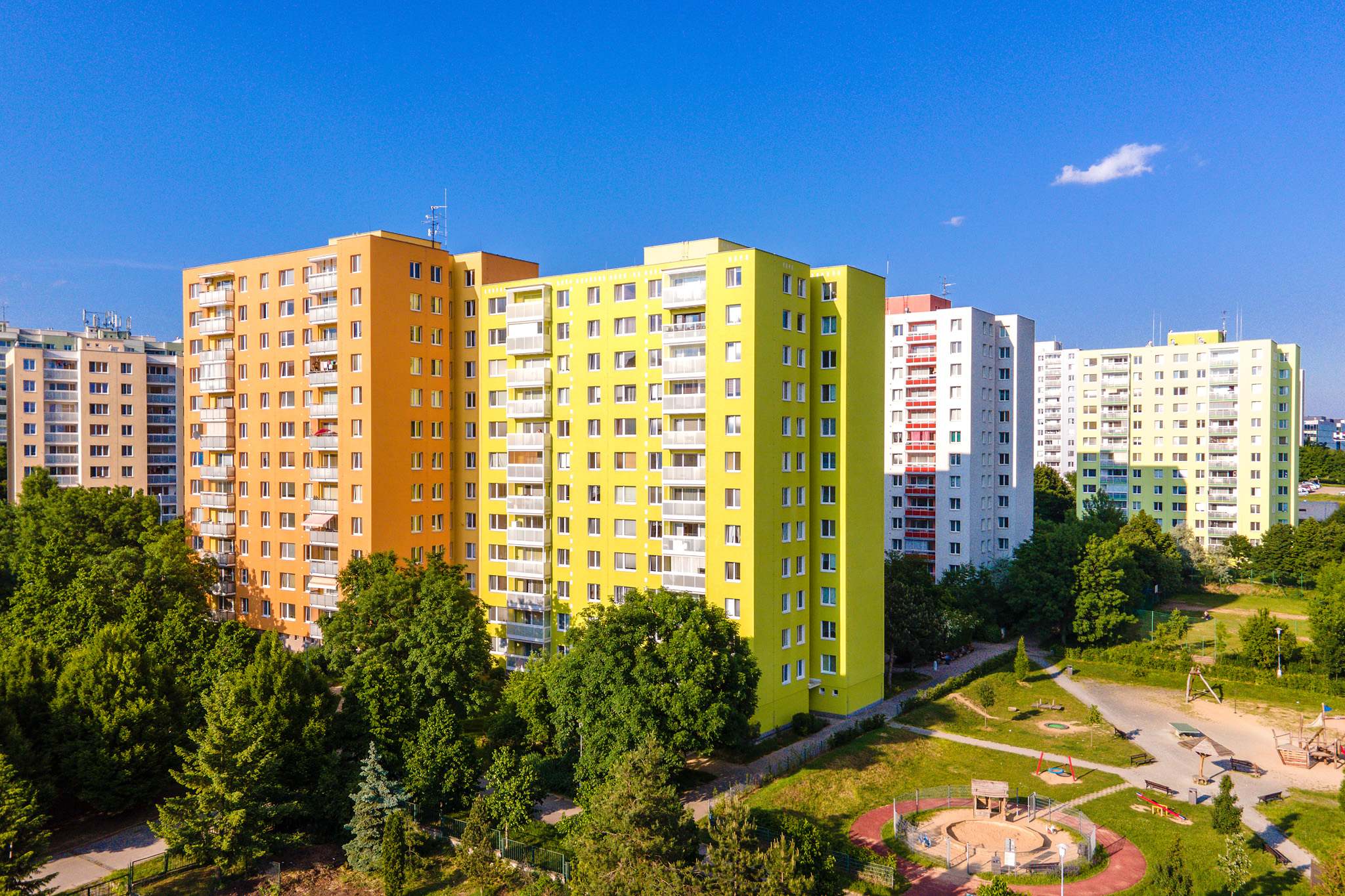 Revitalizace bytového domu Svážná 396/5 v Brně